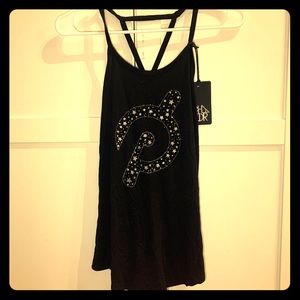 Chaser Peloton Tank Glitter Exercise Top New NWT
